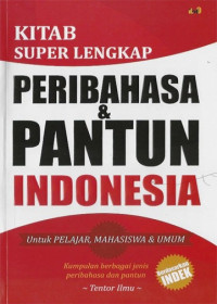 Image of Kitab Super Lengkap Peribahasa dan Pantun Indonesia