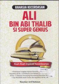 Image of Rahasia Kecerdasan Ali Bin Abi Thalib si Super Genius