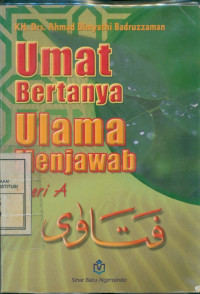 Image of Umat Bertanya Ulama Menjawab